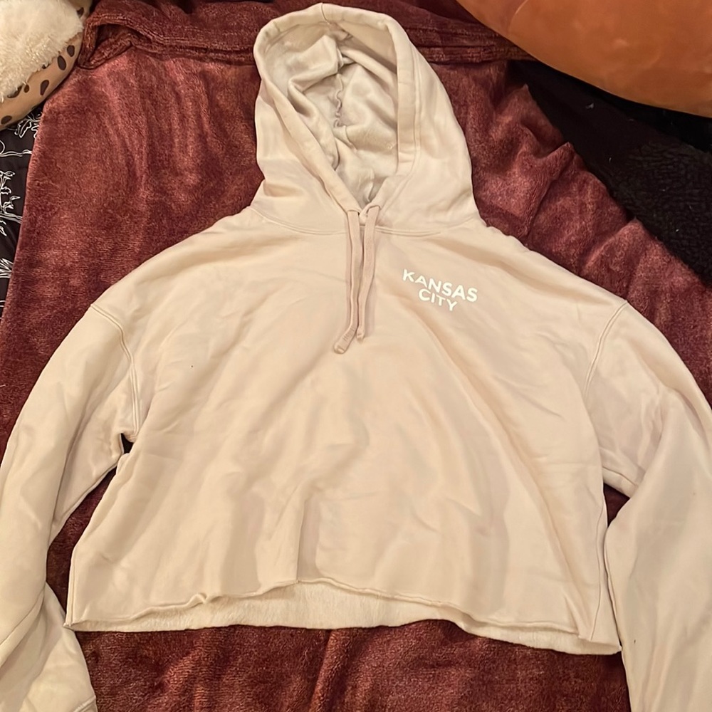 Cropped hoodie